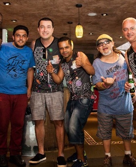 A turma reunida