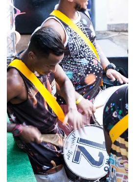 Na batida da folia