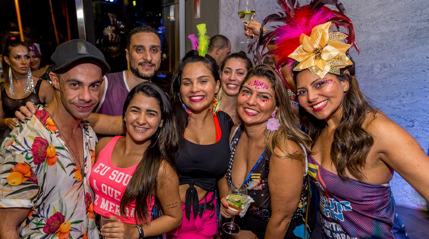 A festa continua